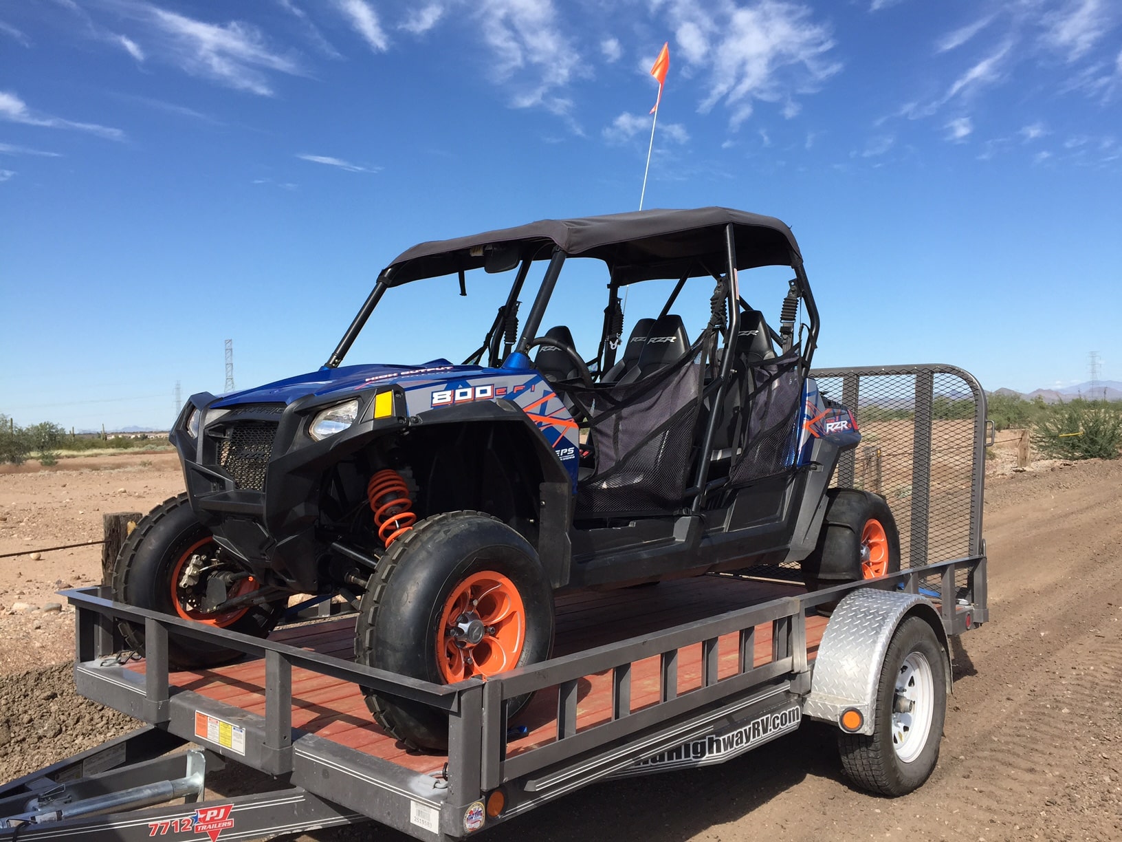 ATV and Trailer